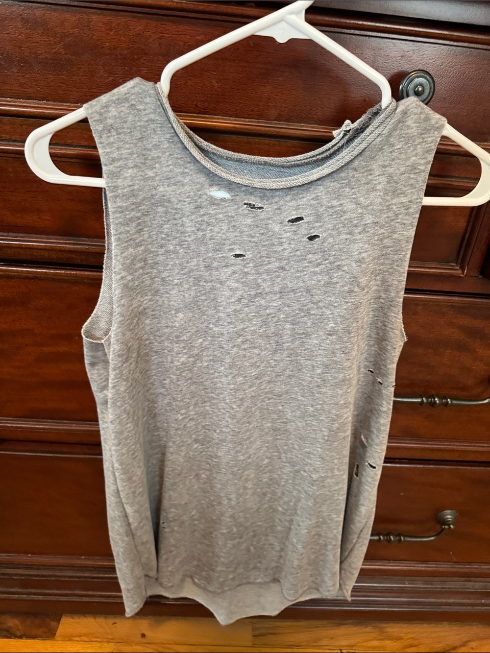 Grayson Threads Grey Distressed Tank